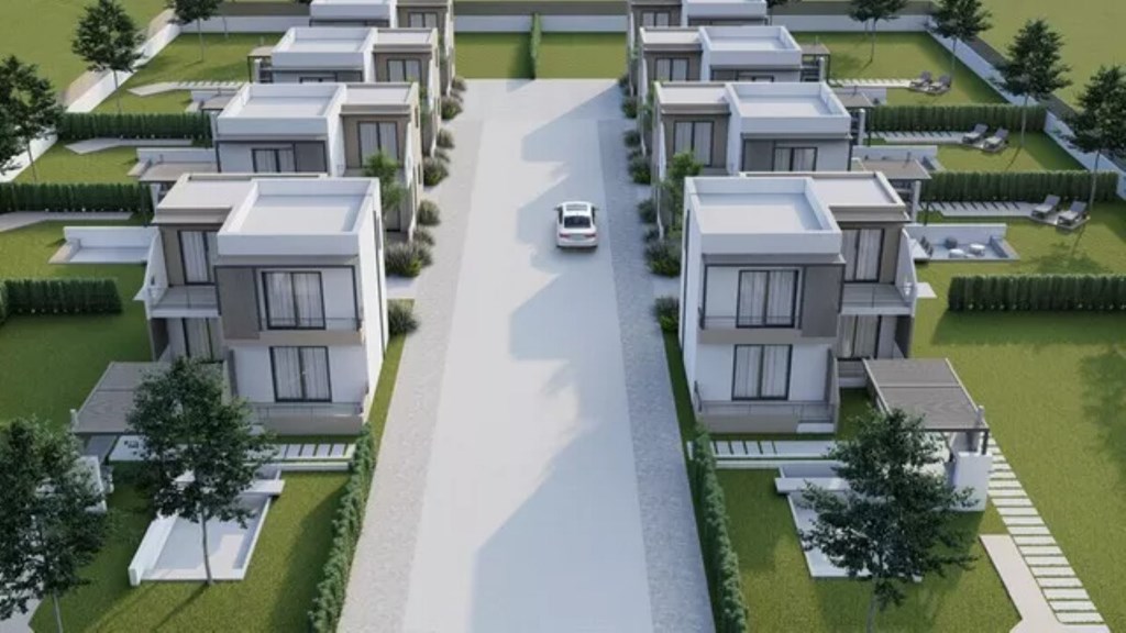 Mieszkanie dwupoziomowe o powierzchni 130 m² na obrzeżach Kavali