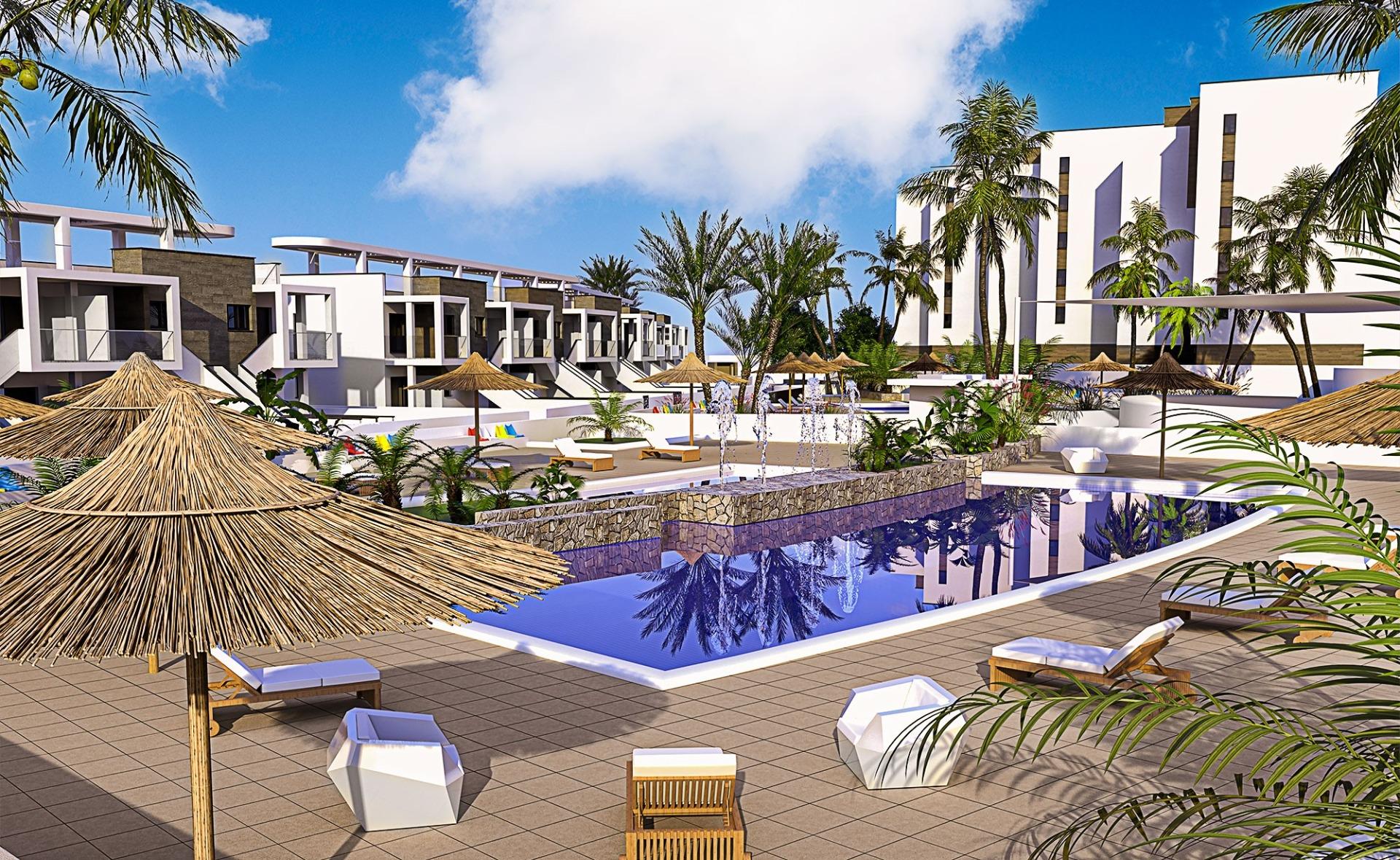 New Build Apartments and Bungalows in Mil Palmeras