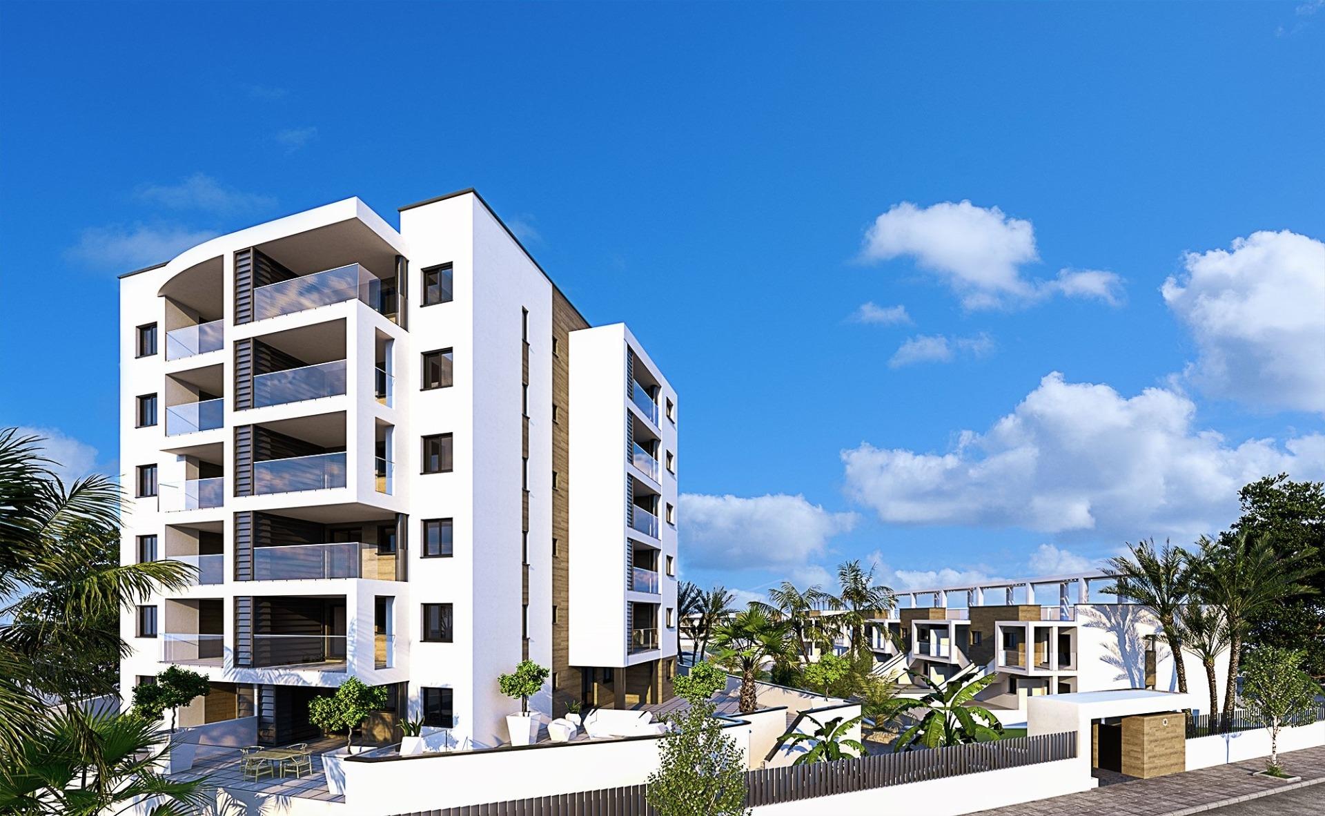 New Build Apartments and Bungalows in Mil Palmeras