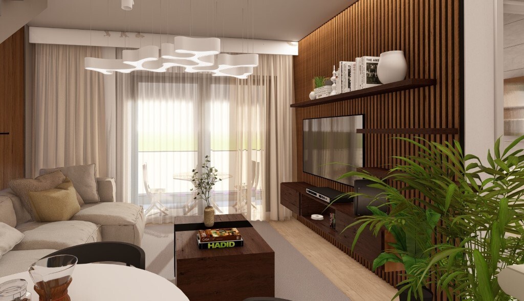 Квартира 43 м² на окраине Салоник