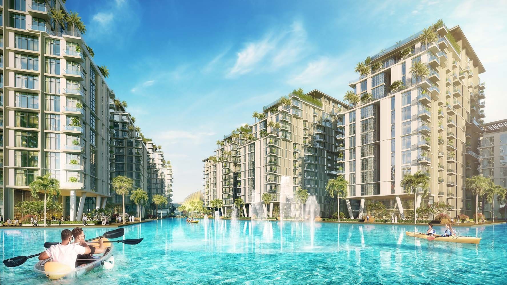 Azizi Venice w dzielnicy Dubai South