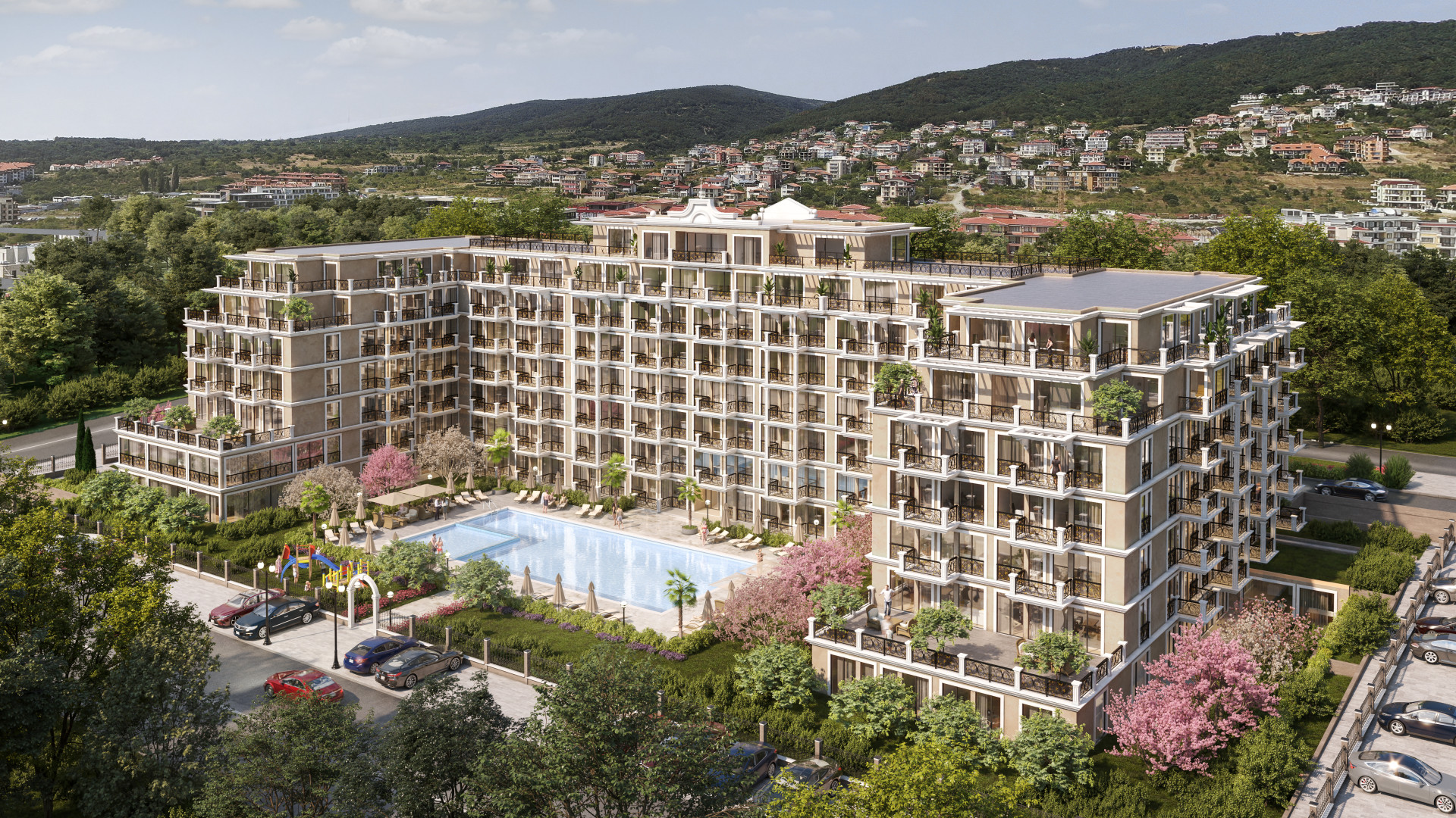 Emperium 2, one-bedroom apartment from the developer, 153.5762 sq m