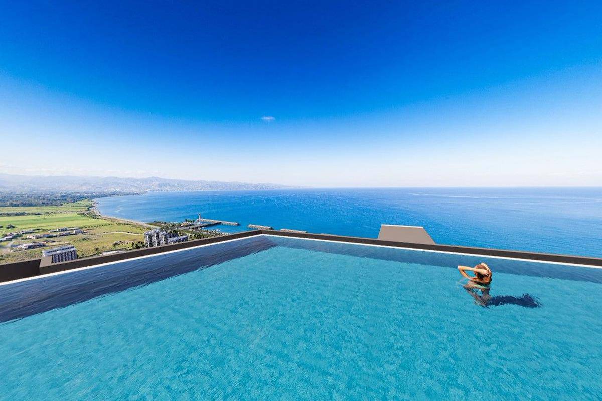 Студия в комплексе в 100 м от пляжа