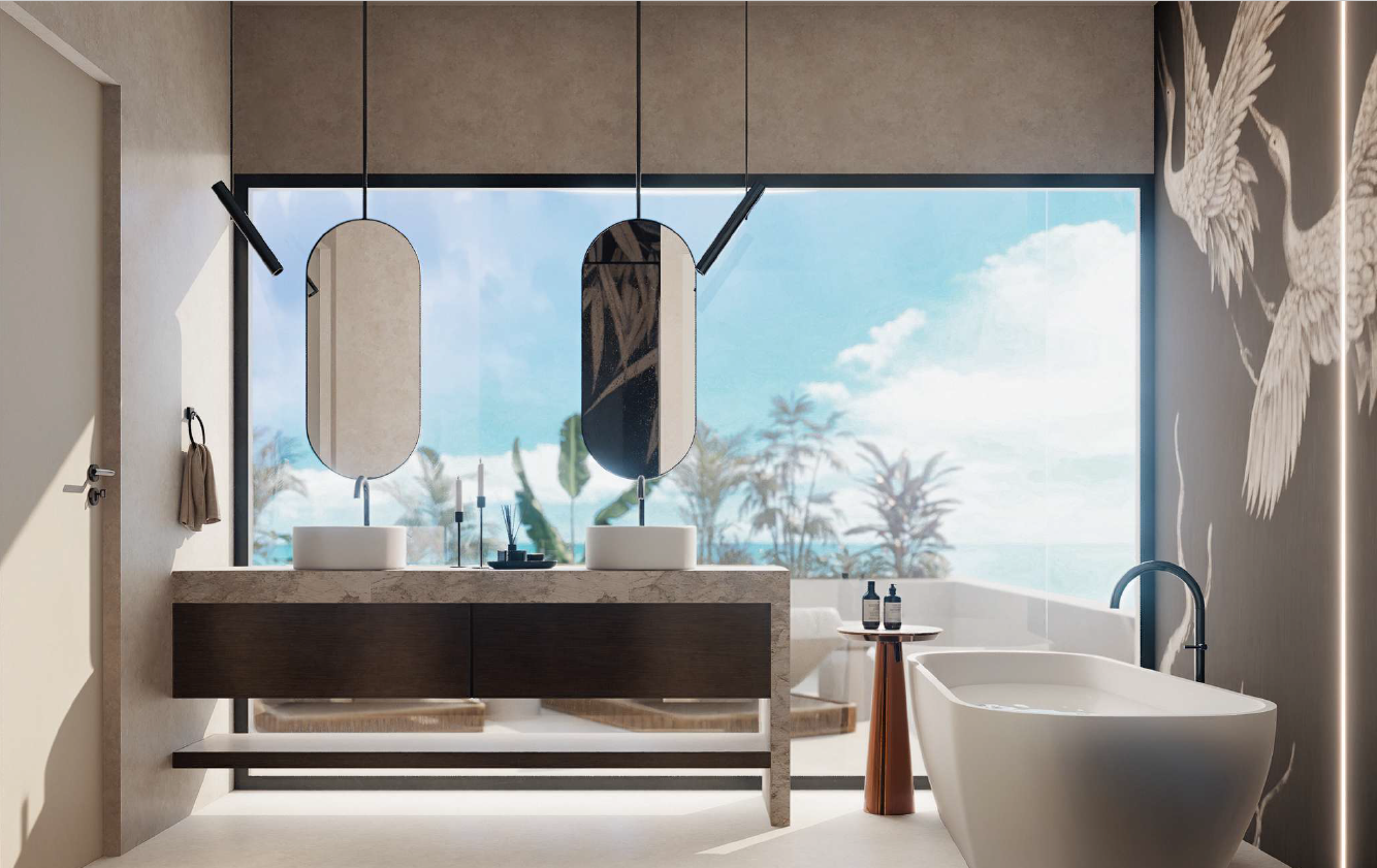 Комплекс из трех вилл Омиш