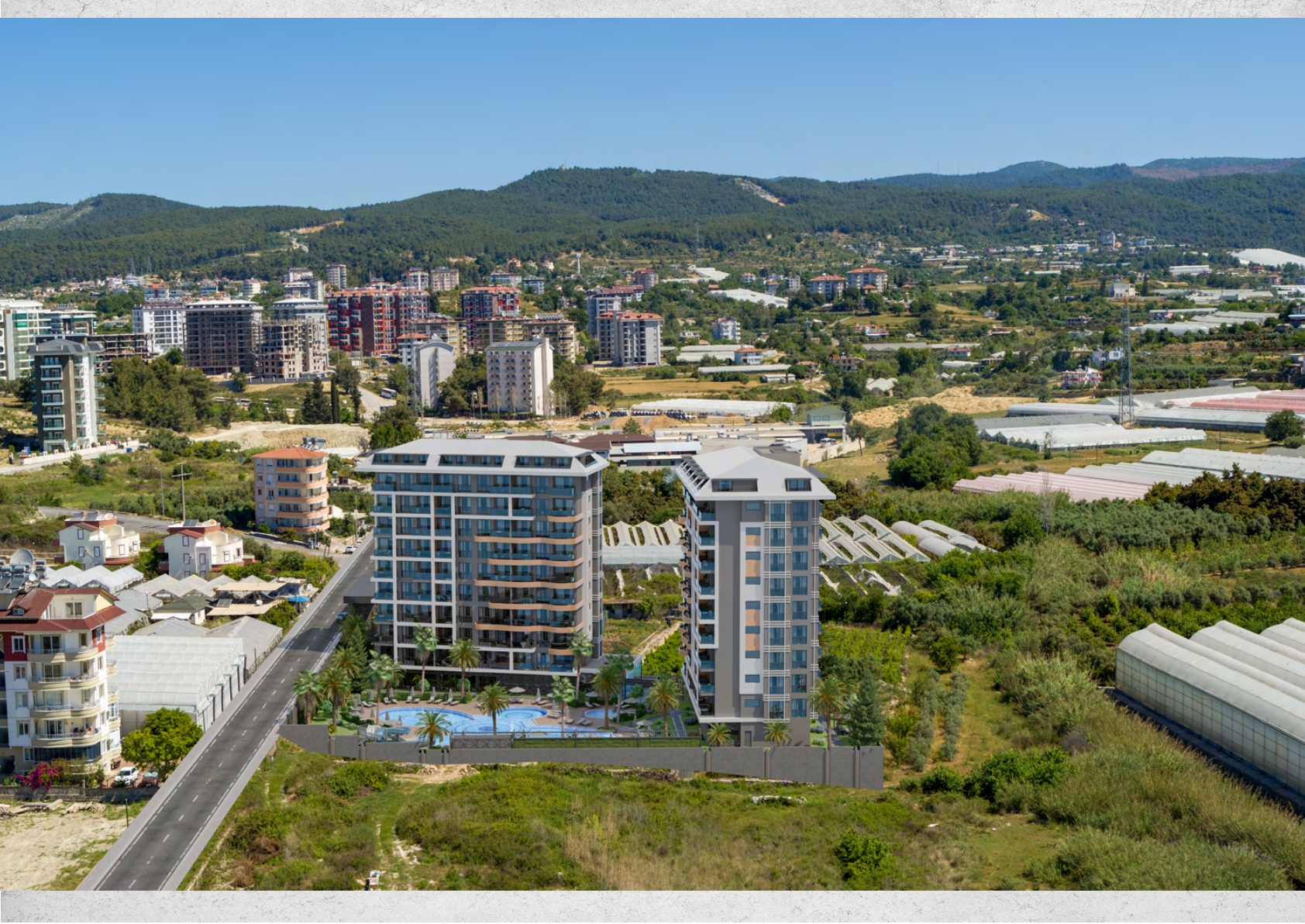 Schöne Wohnung 800m vom Meer entfernt