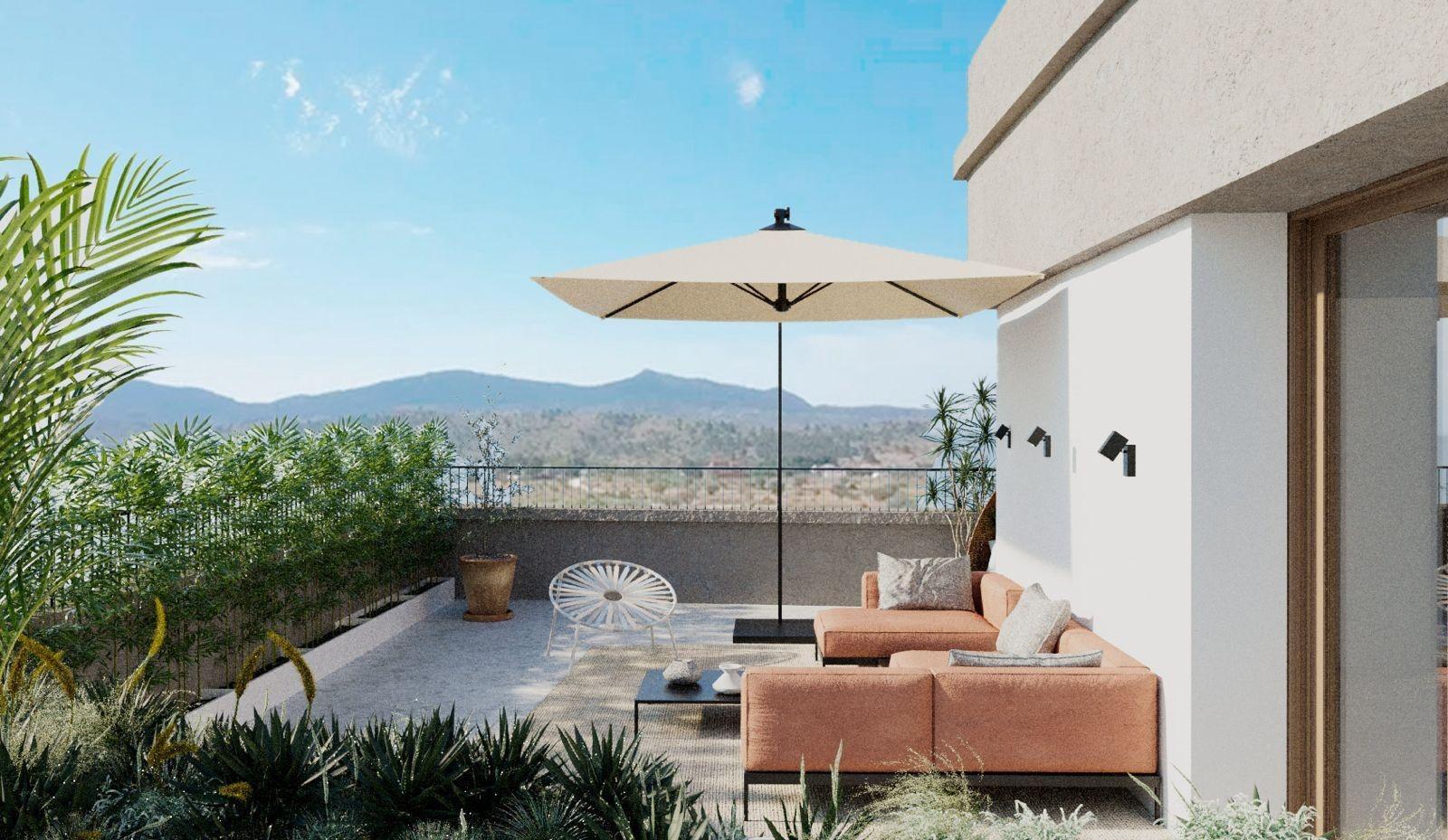 Exclusive New Build Apartments with Views of the Vineyards in Hondón de las Nieves