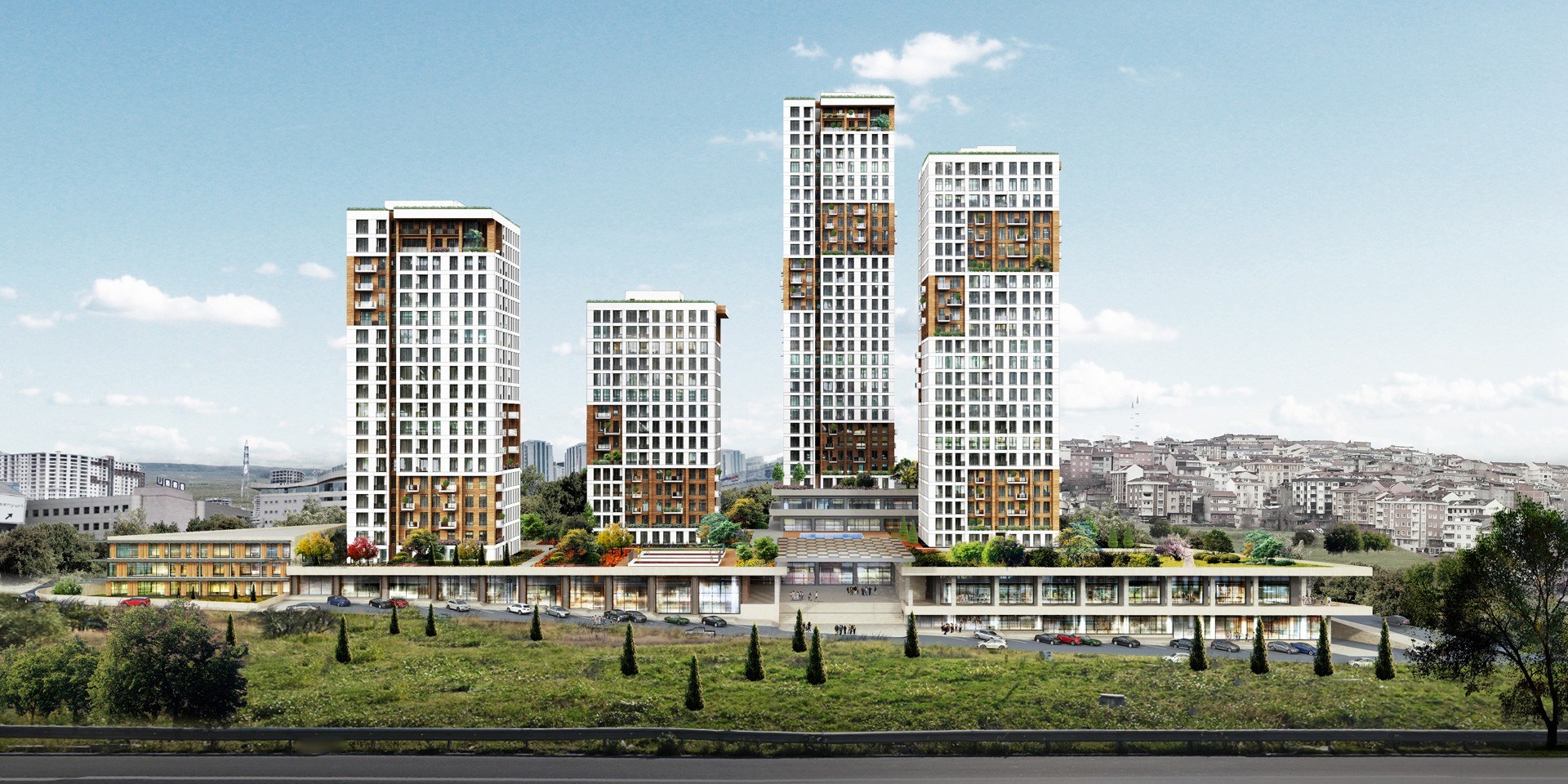 Luksusowy kompleks mieszkaniowy w Esenyurt – gotowy do zamieszkania   