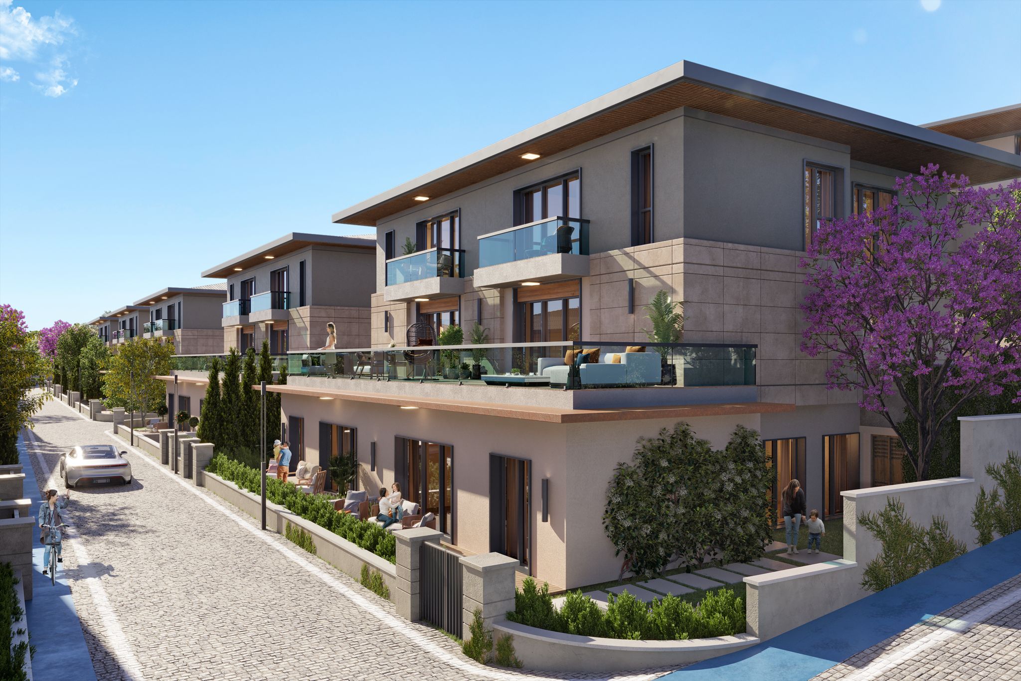 Apartamenty w tętniącej życiem dzielnicy Başakşehir w Stambule