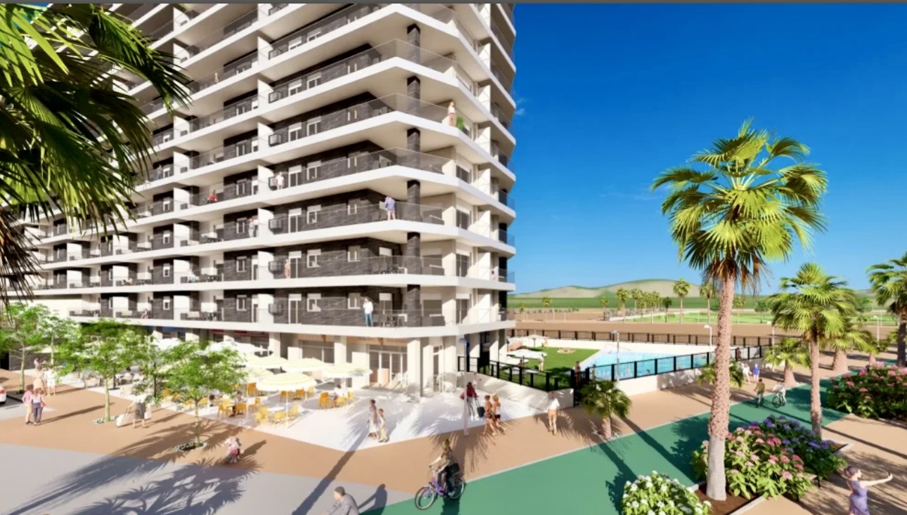 Новый комплекс прямо на пляже в Коста-Азахаре с отделкой "под ключ"! - ВОСХОД СОЛНЦА