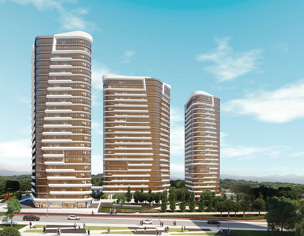 Nowoczesny kompleks mieszkaniowy o wyjątkowej architekturze – Kadıköy, Stambuł