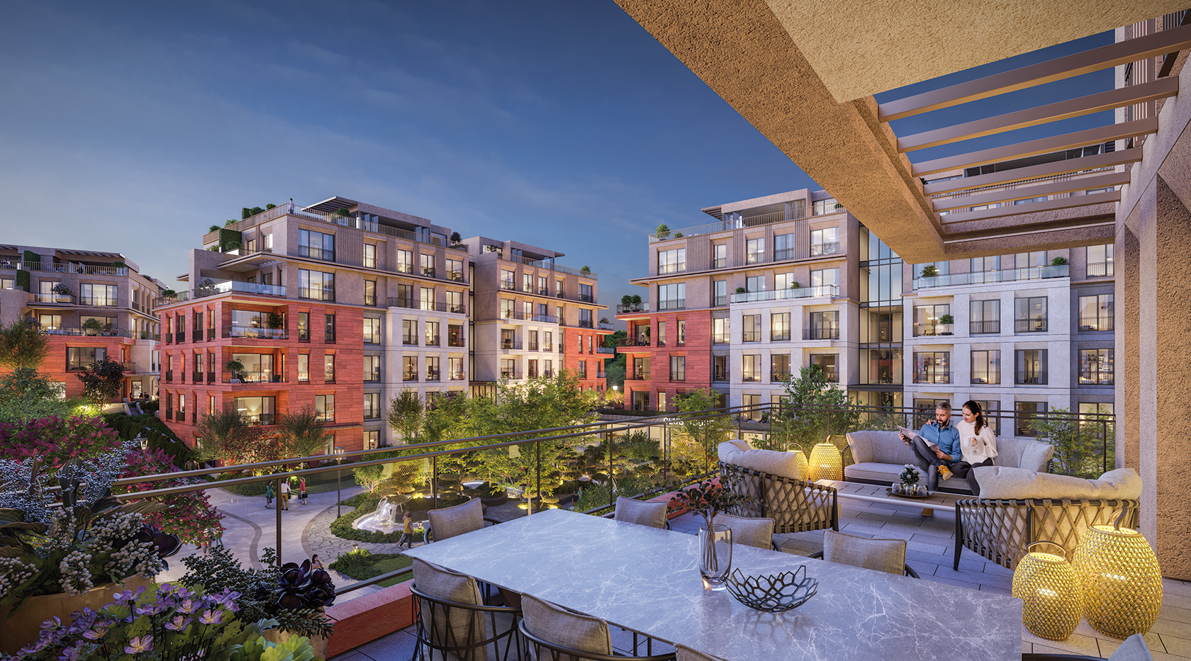 Luksusowe apartamenty z widokiem na las w Göktürk, Stambuł