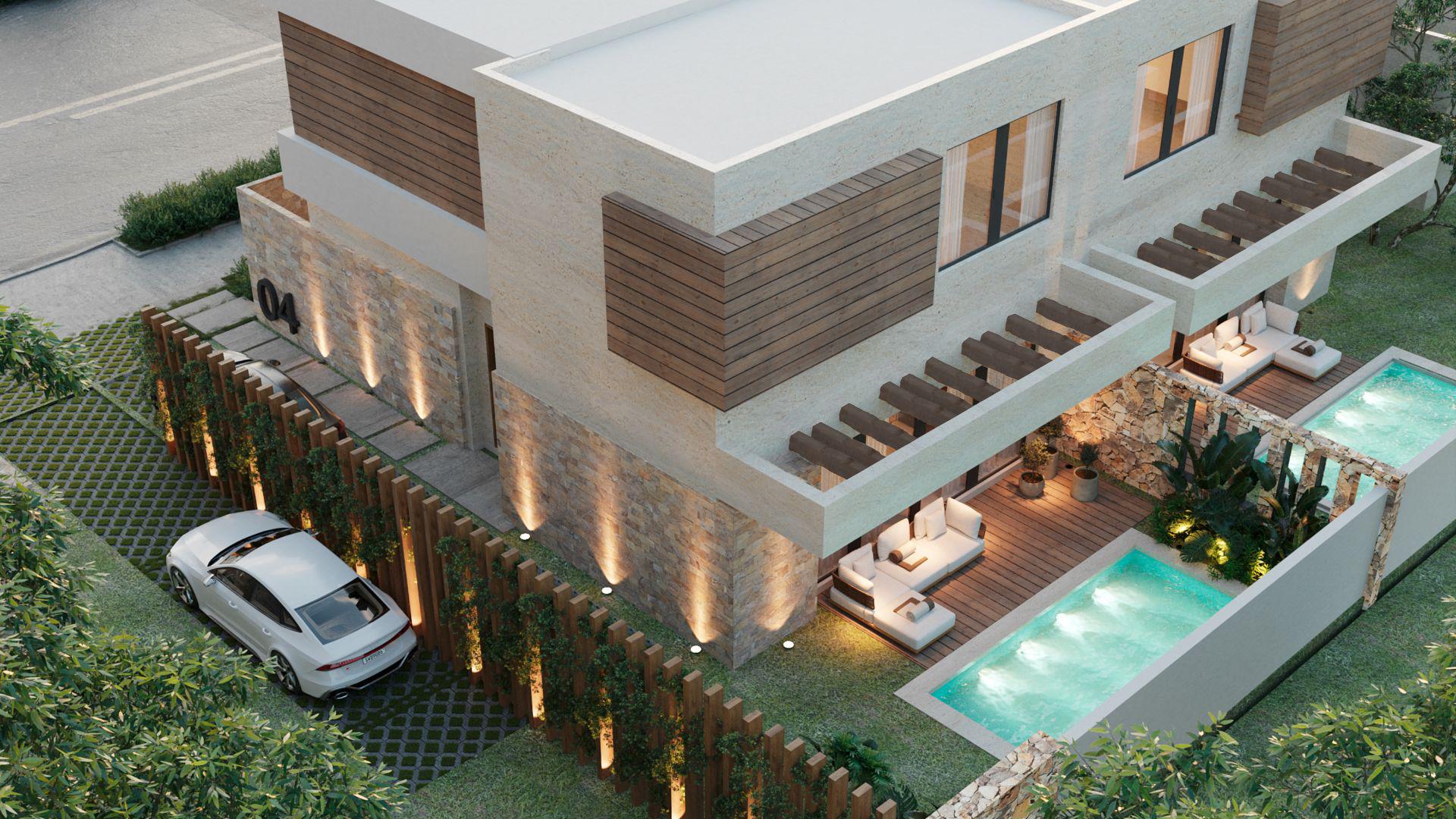 3-Bedroom Townhouses with Smart Home Features in Vista Cana, Punta Cana