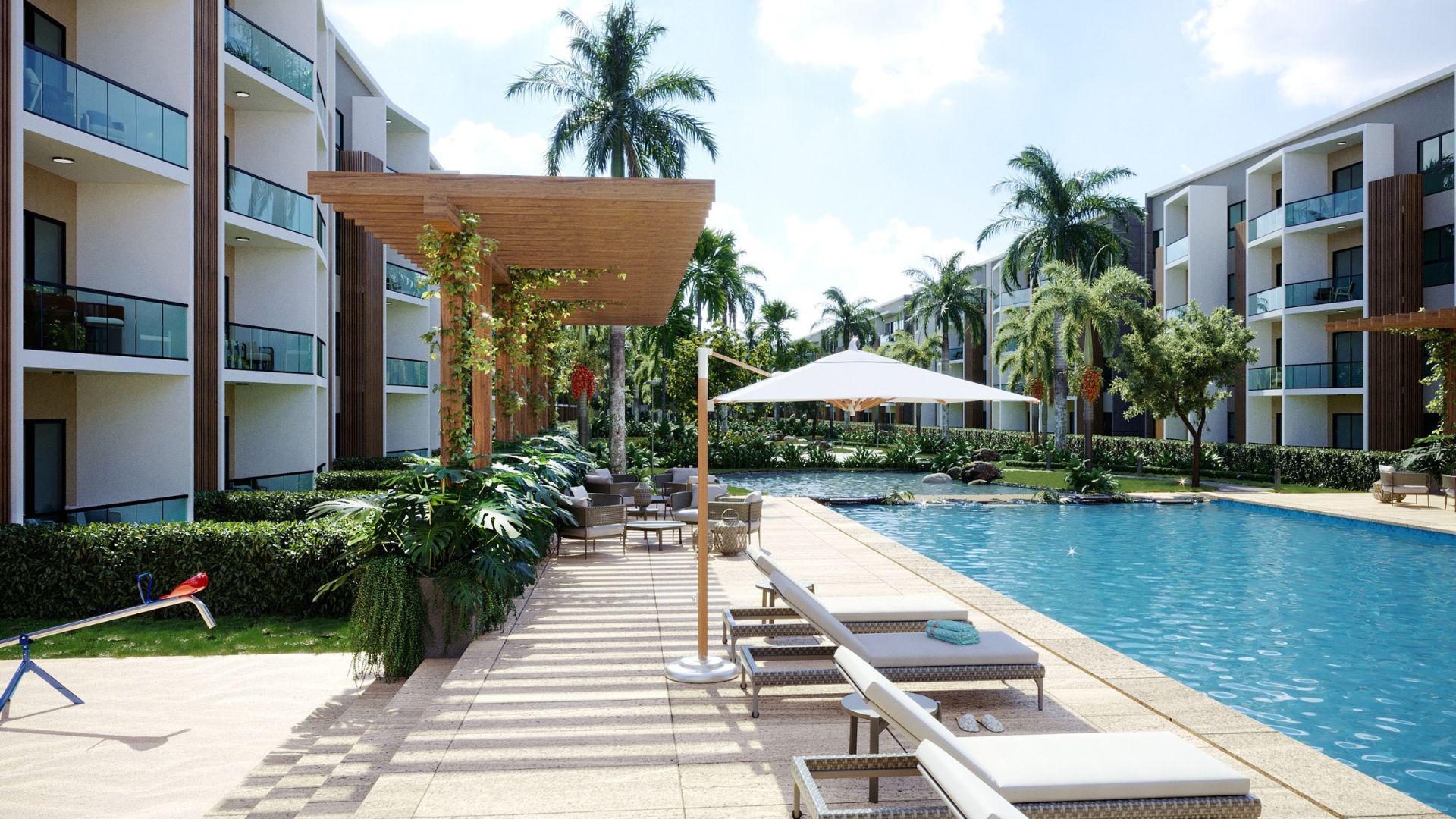 Stilvolle 1-3-Schlafzimmer-Wohnungen zu verkaufen in Vista Cana, Punta Cana