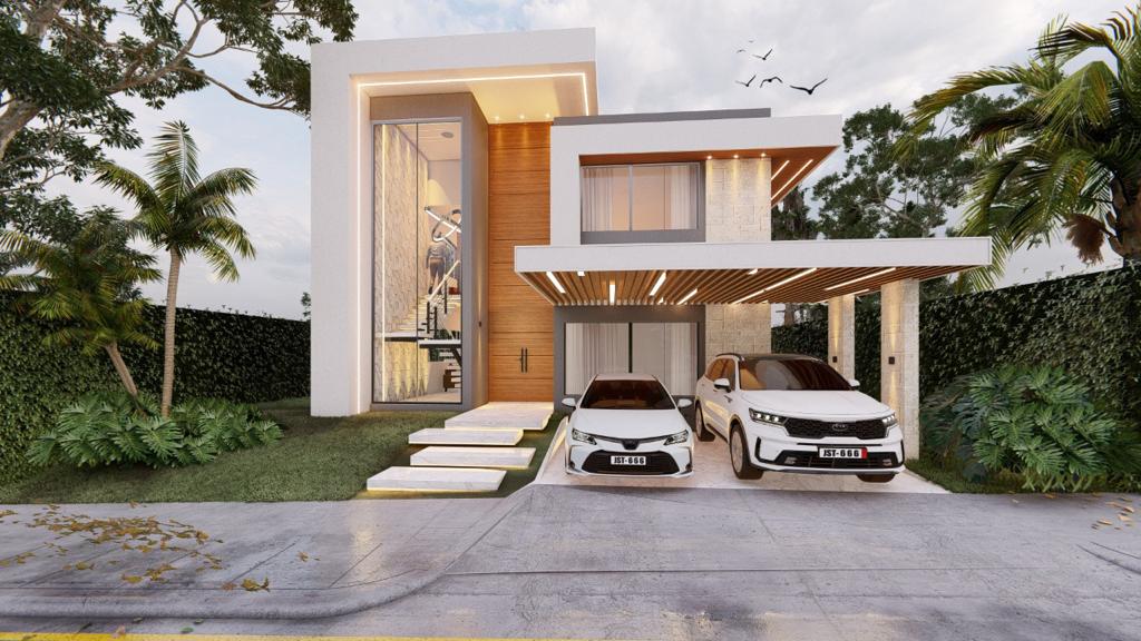 ELEGANT & MODERN VILLAS IN VISTA CANA - 3 1/2 BEDROOM and 4 1/2 BATHROOM, CINEMA ROOM VILLAS FOR SALE - STRATEGIC LOCATION