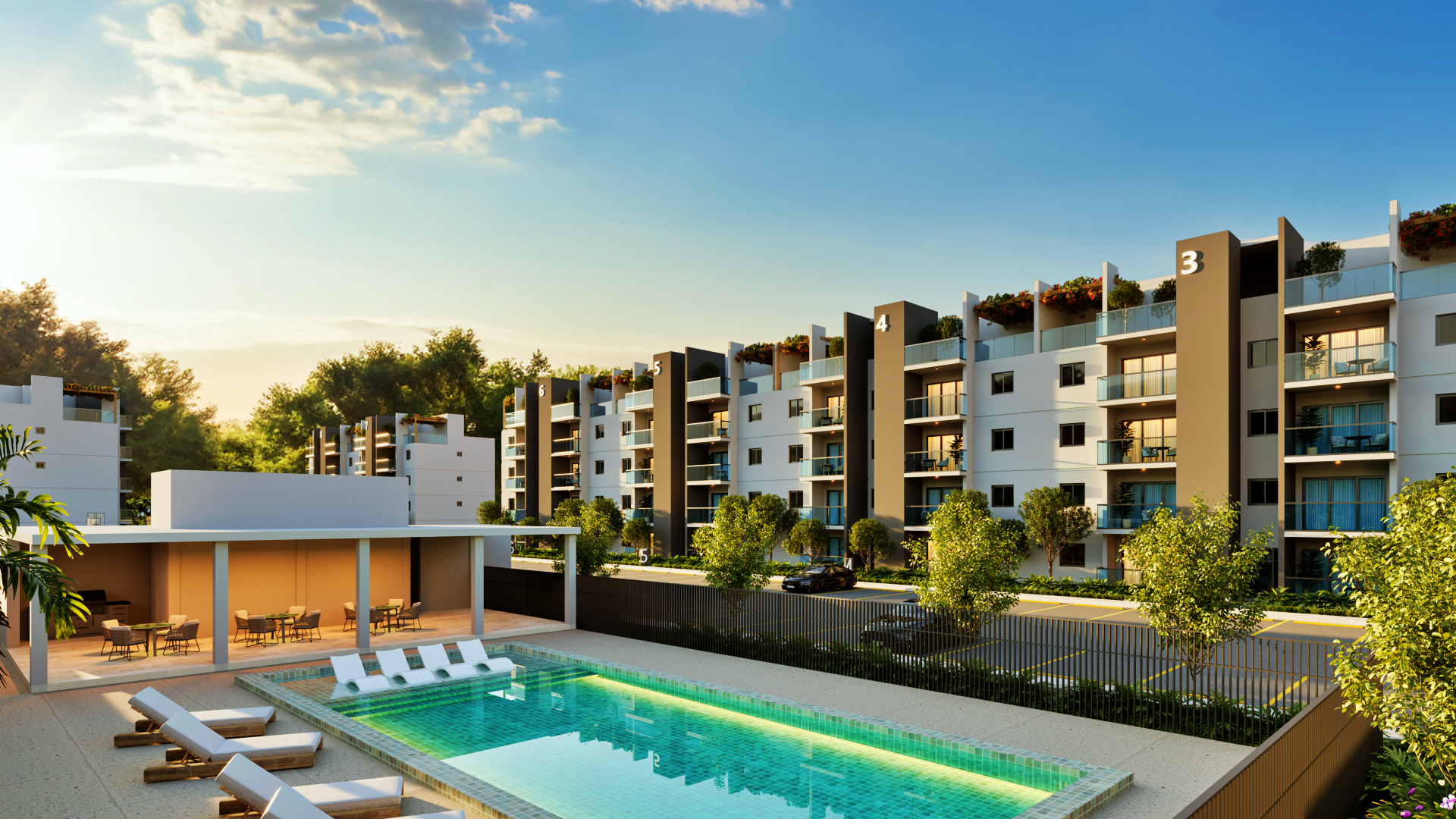 Welcome to a modern residential development in the heart of Bávaro