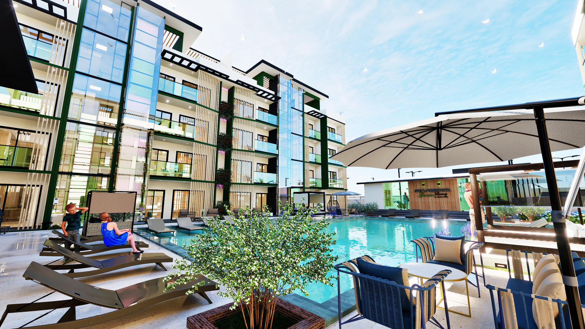 2–3 Bedroom Apartments Near Downtown Punta Cana