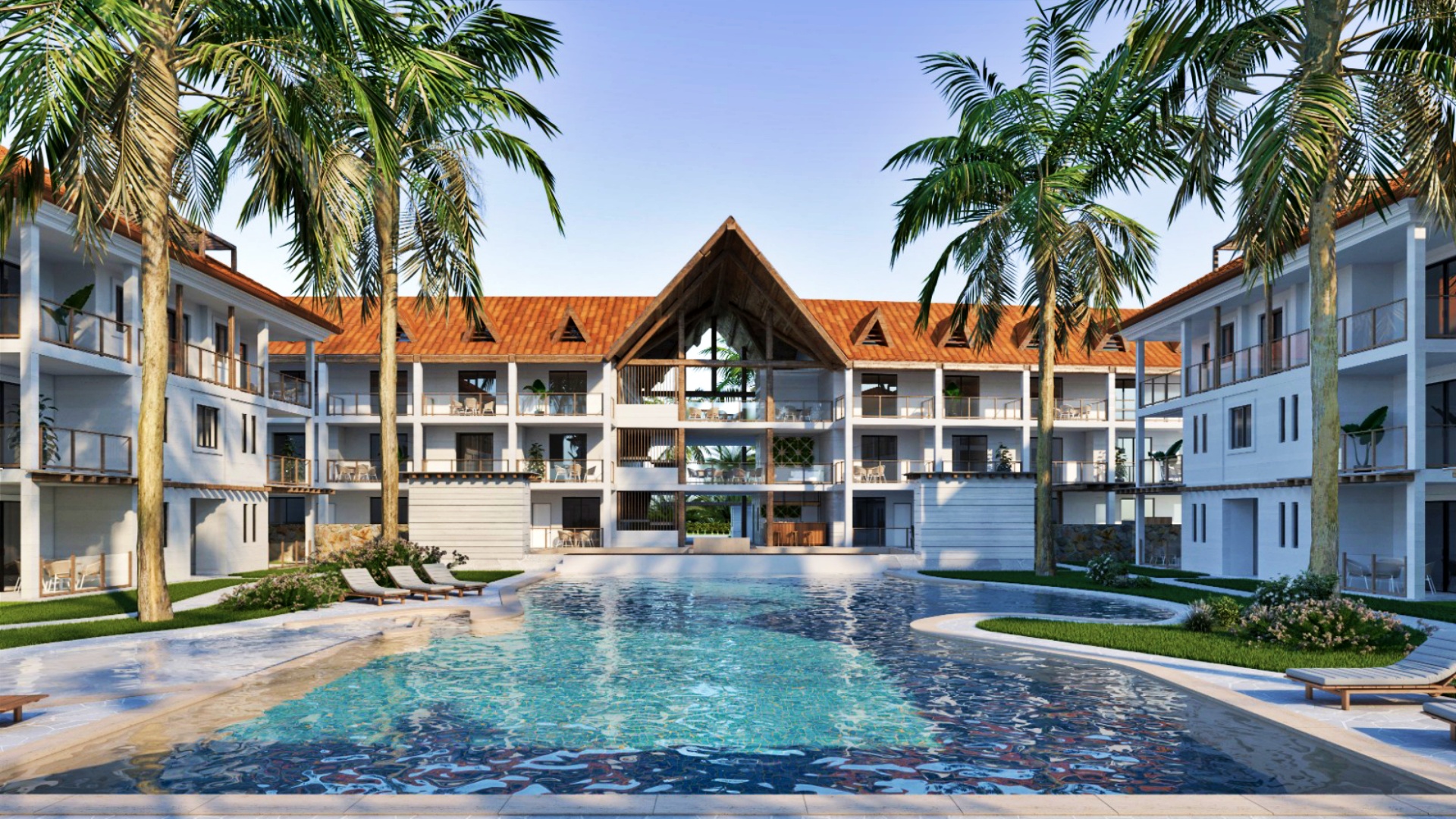 Neue Eigentumswohnungen in Bayahibe mit 1 und 2 Schlafzimmern