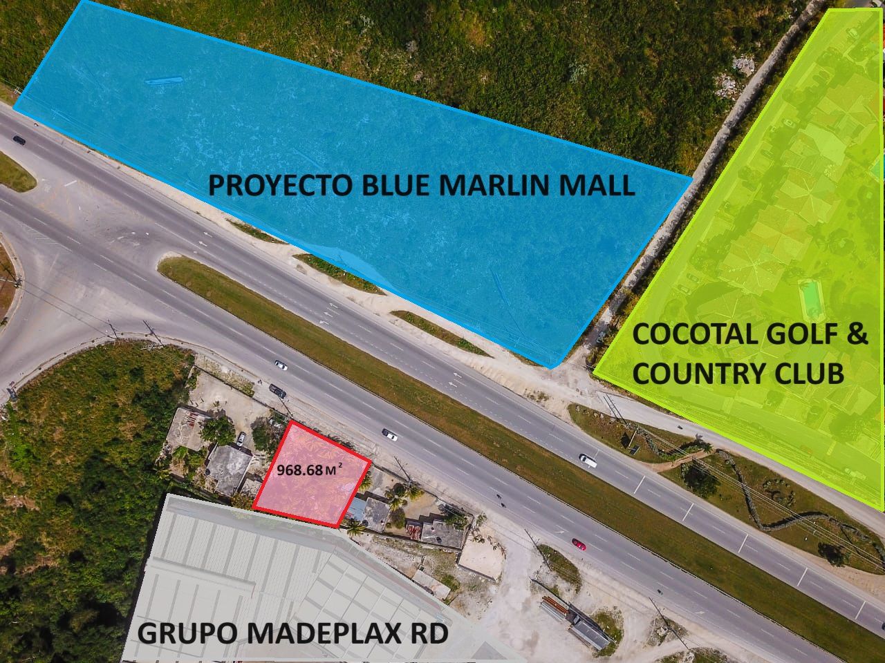 Strategisches Gewerbegrundstück am Boulevard Turístico del Este, gegenüber von Cocotal: Ihre Geschäftsoase wartet auf Sie