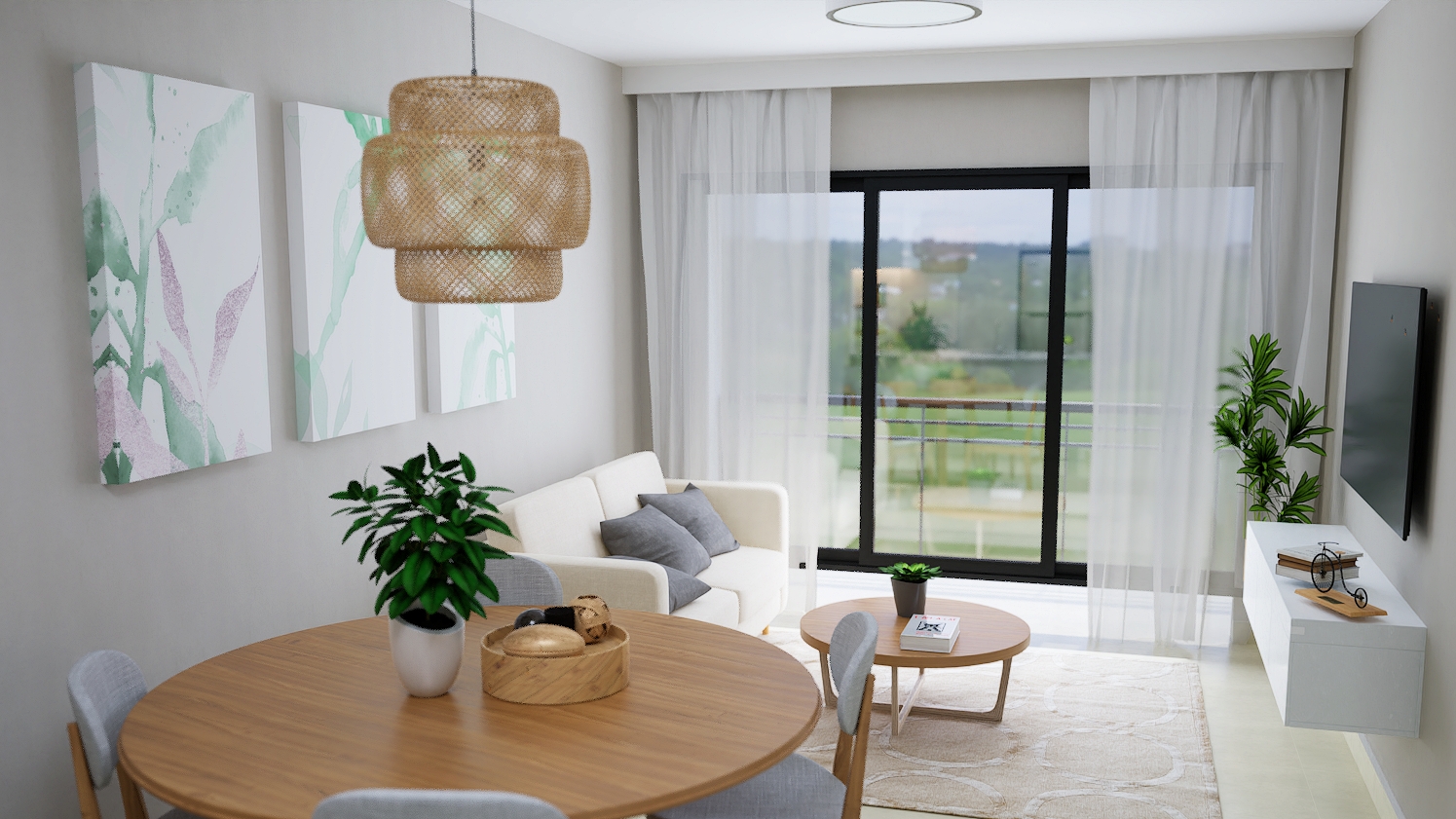 Tranquil Living – 1 & 2-Bedroom Apartments in Bávaro