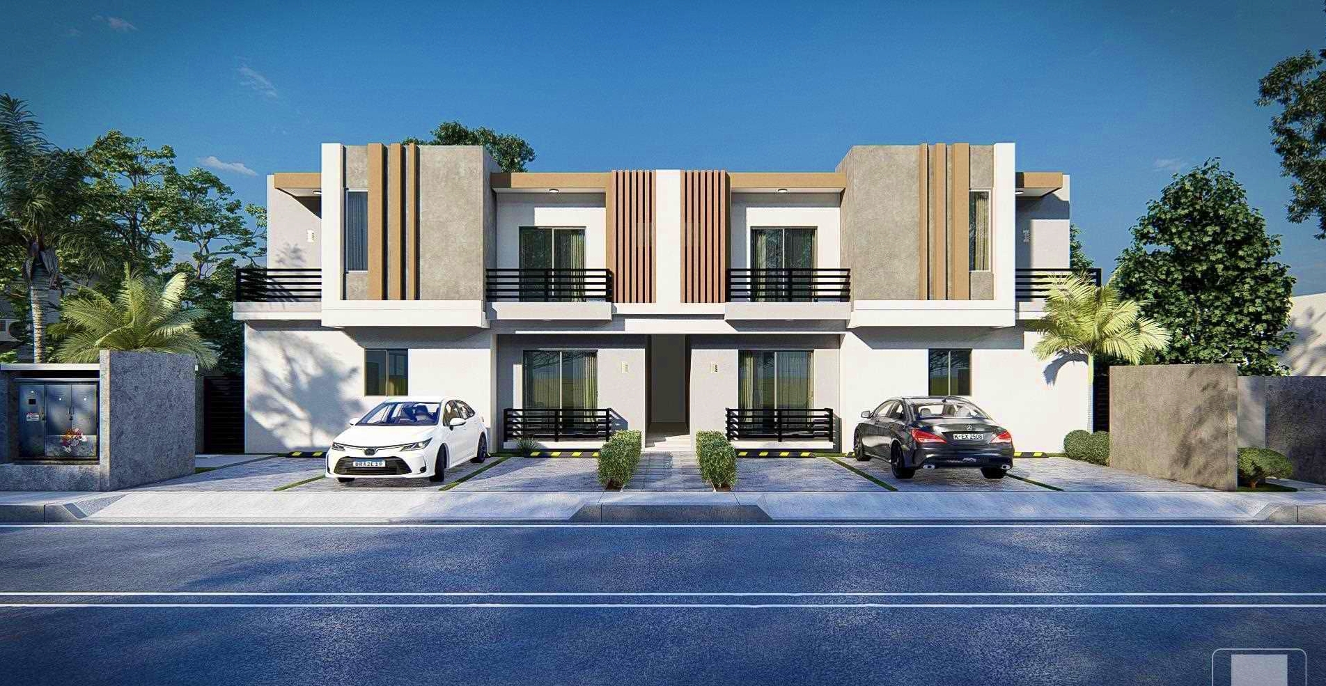 Hervorragende Reihenhäuser – Las Brisas – Bavaro, Punta Cana – 2 Schlafzimmer – Strategische Lage – Neubau zu vermieten