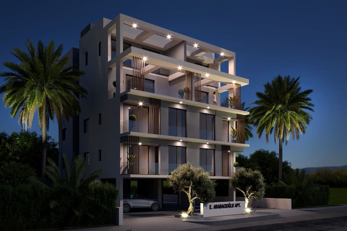 Квартира с двумя спальнями в Никосии