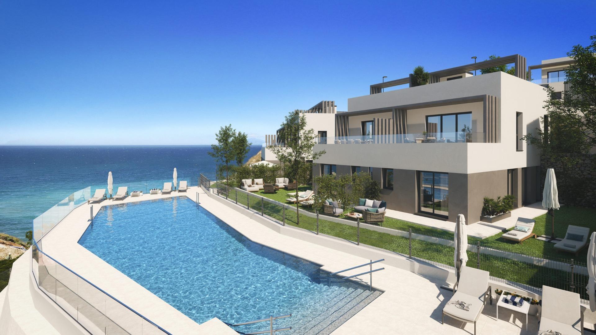 New Homes with Sea Views in Castillo de Lagos, Eastern Costa del Sol