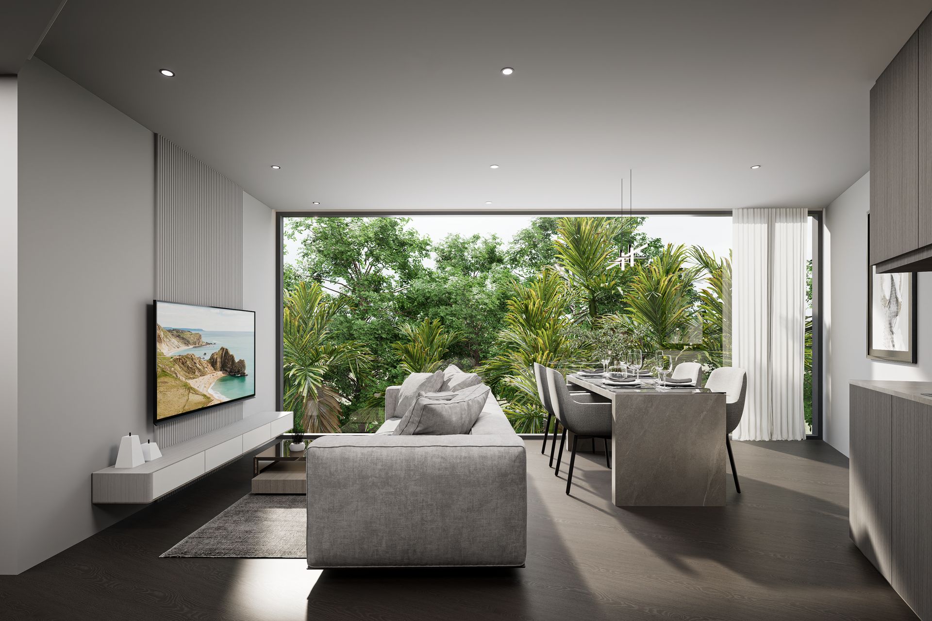 Apartament z jedną sypialnią o powierzchnii 55 m