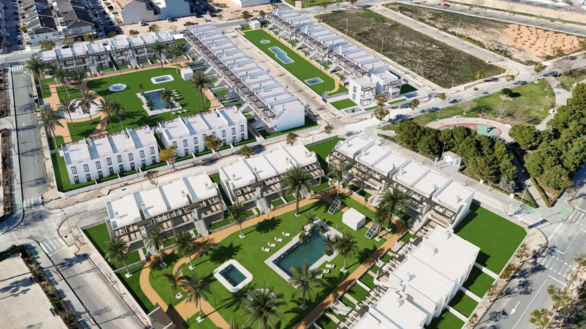 Bungalowy nowej konstrukcji w Pilar de la Horadada