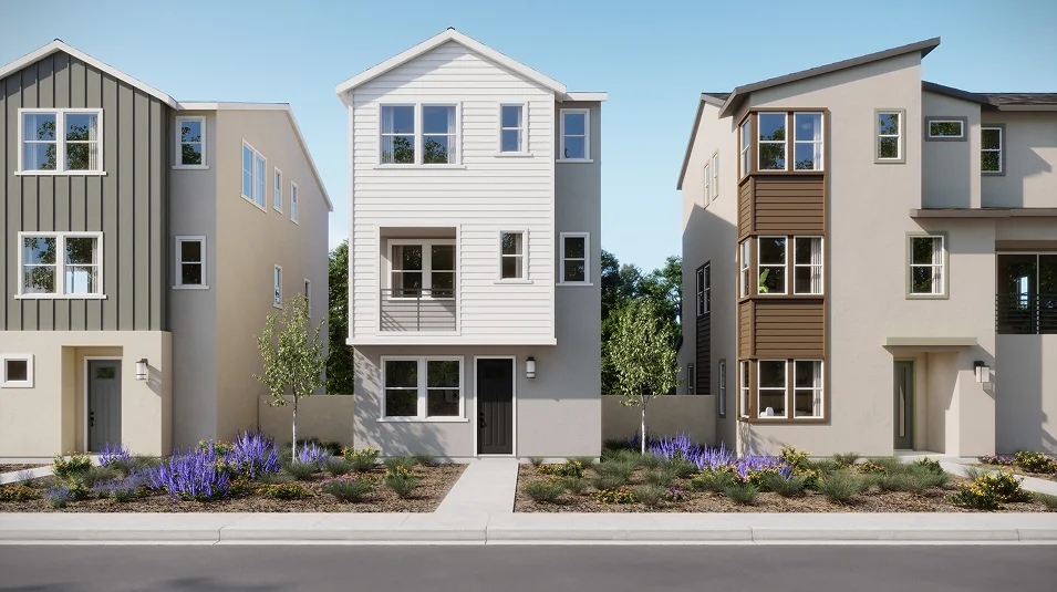 For sale - Modern three-story home in Valencia, California