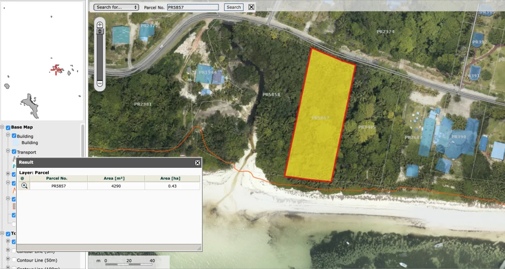 DZIAŁKA PRZY SAMEJ PLAŻY GRAND ANSE 4 290m