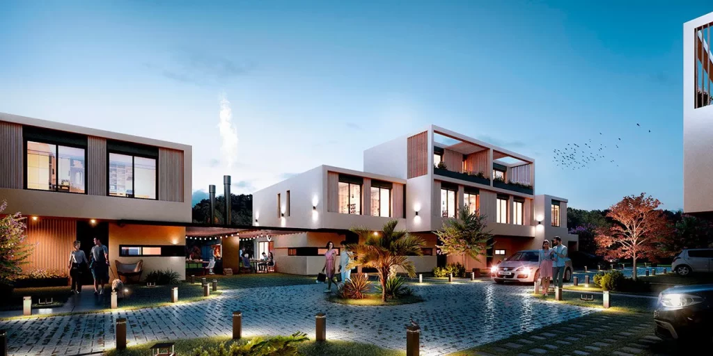 Jardines de Areco - роскошные дома в Карраско, Монтевидео