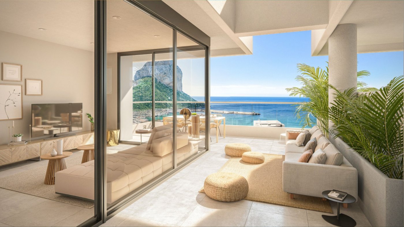 NOWE APARTAMENTY Z WIDOKIEM NA MORZE W CALPE