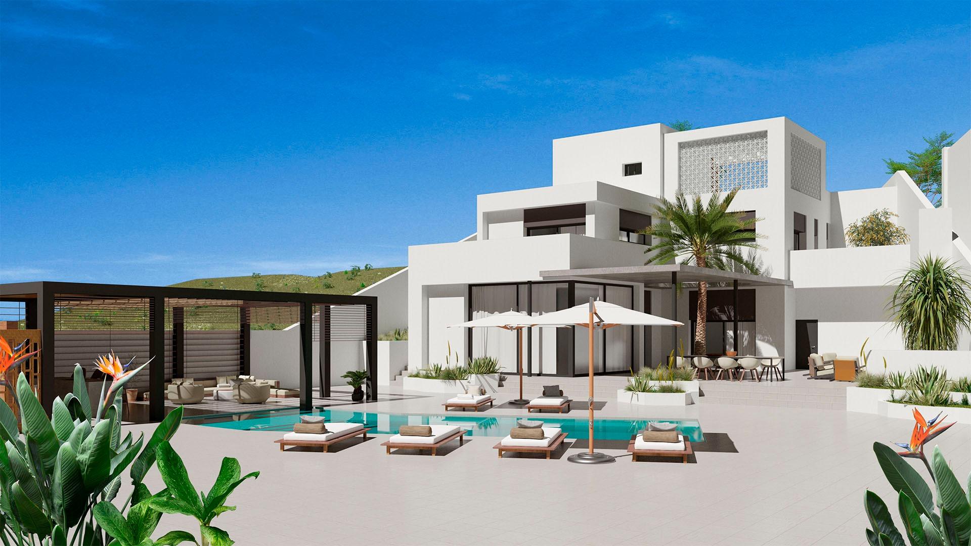 Modern luxury villa in La Marina urbanization, San Fulgencio