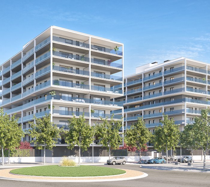 Новые апартаменты рядом с Барселоной