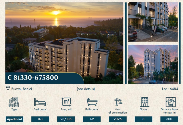 Квартиры в Бечичи