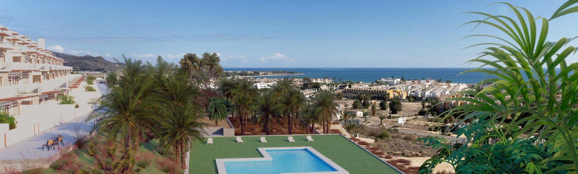 Neue Apartments mit Meerblick in Vera Playa, Almería