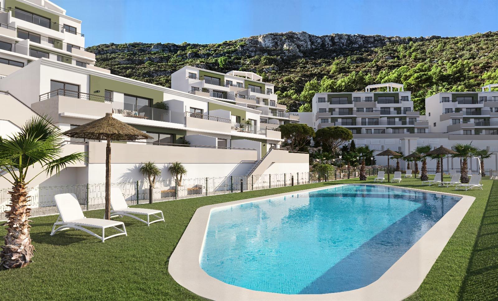 Nowe apartamenty z widokiem na morze w Xeresa Costa Blanca North
