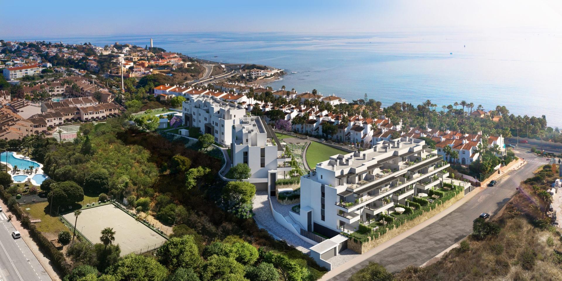 Nowe apartamenty z widokiem na morze w La Cala de Mijas