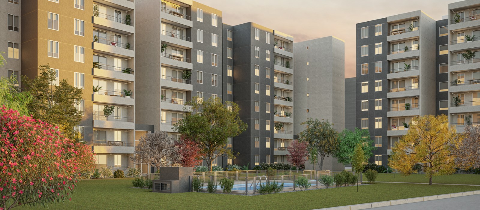 Parque Quilicura – nowy projekt mieszkaniowy w Santiago de Chile