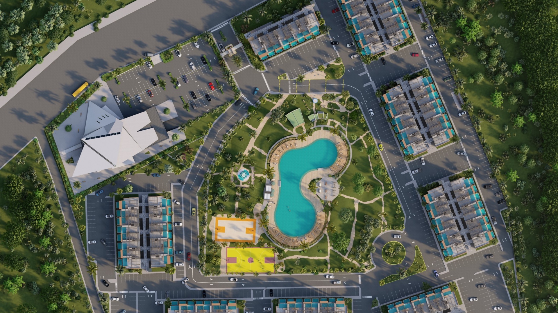 Erstaunliche und moderne Apartments mit 1 & 2 Schlafzimmern - Privilegierte Lage - Exklusive Annehmlichkeiten