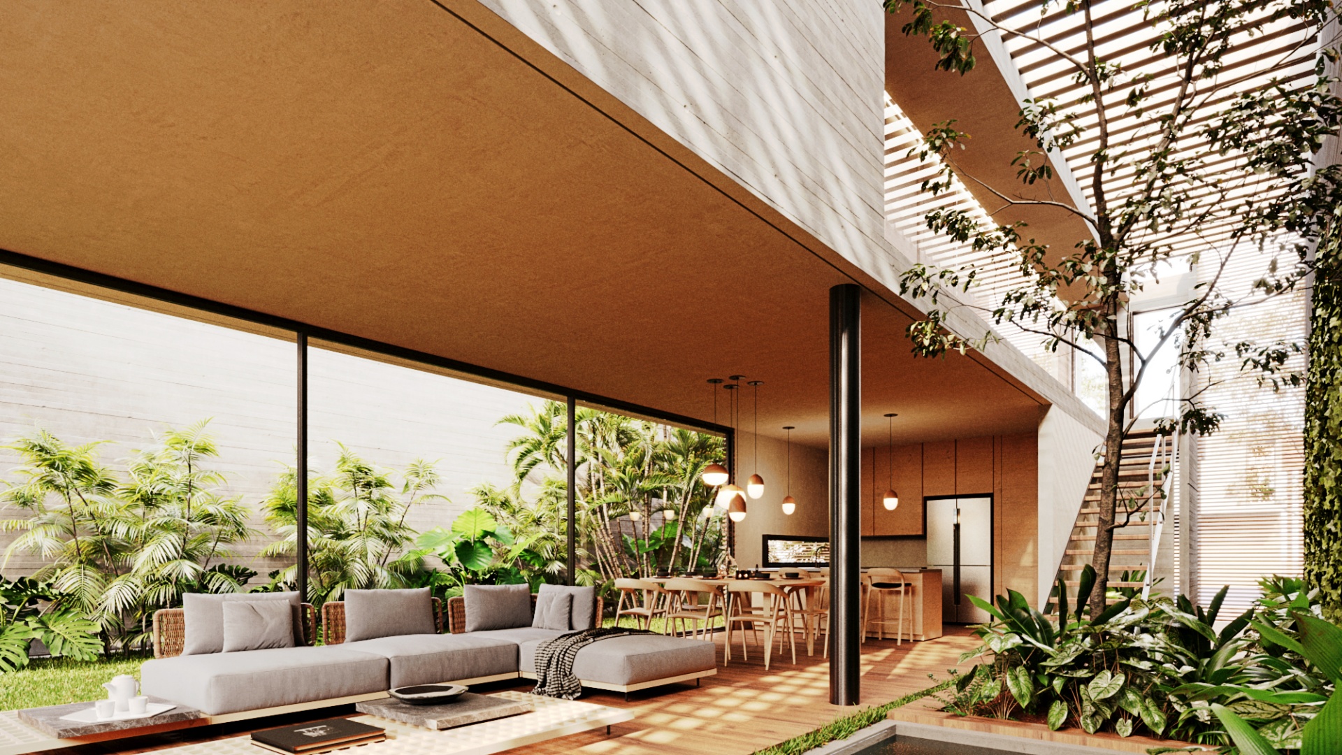 SERENITY ENTHÜLLT: EINE VISIONÄRE OASE DER ARCHITEKTONISCHEN HARMONIE UND NATUR IN VISTA CANA - VILLEN MIT 3 UND 4 SCHLAFZIMMERN