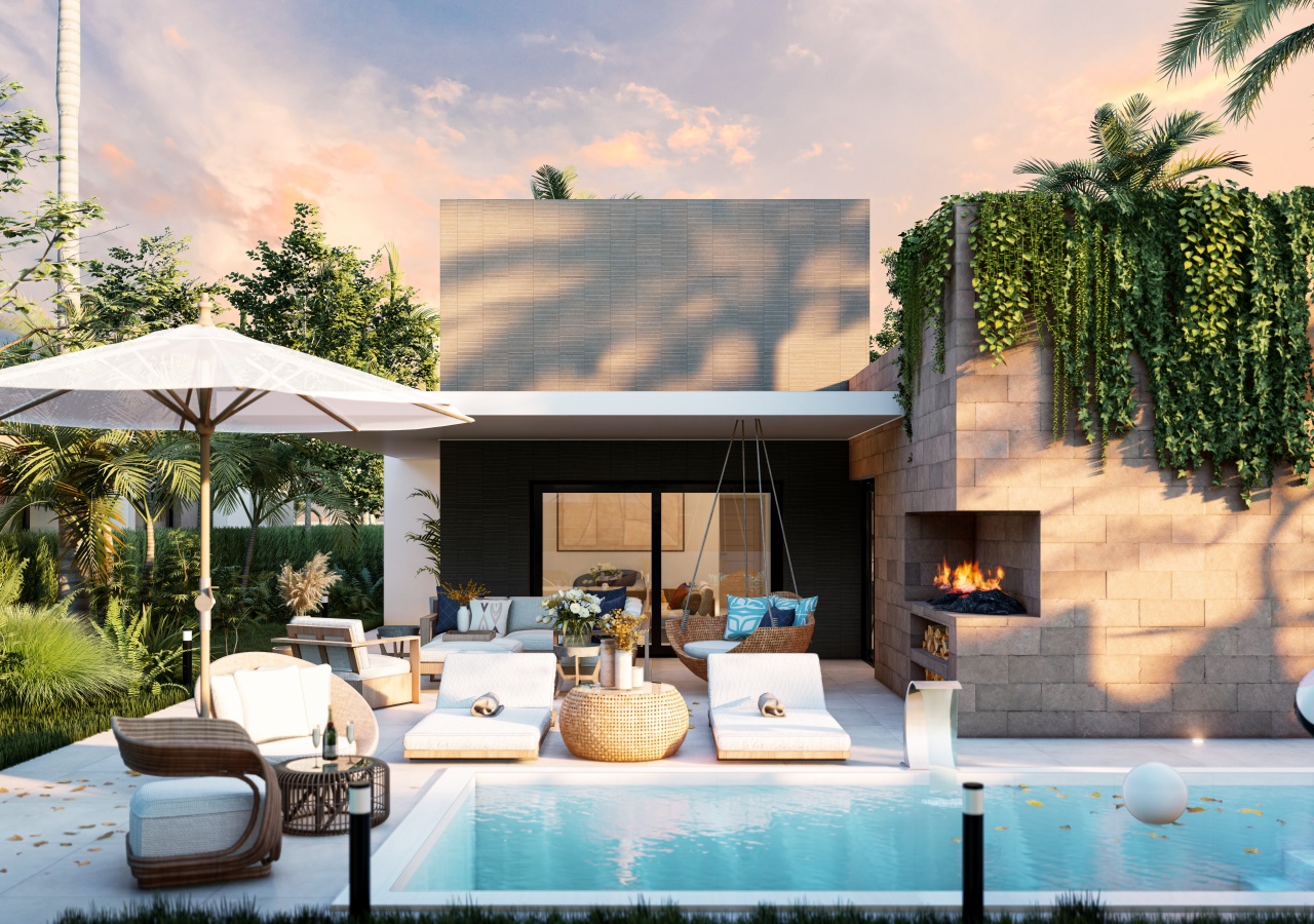 Charmantes Leben am Strand in Bávaro - Villen mit 3 und 4 Schlafzimmern