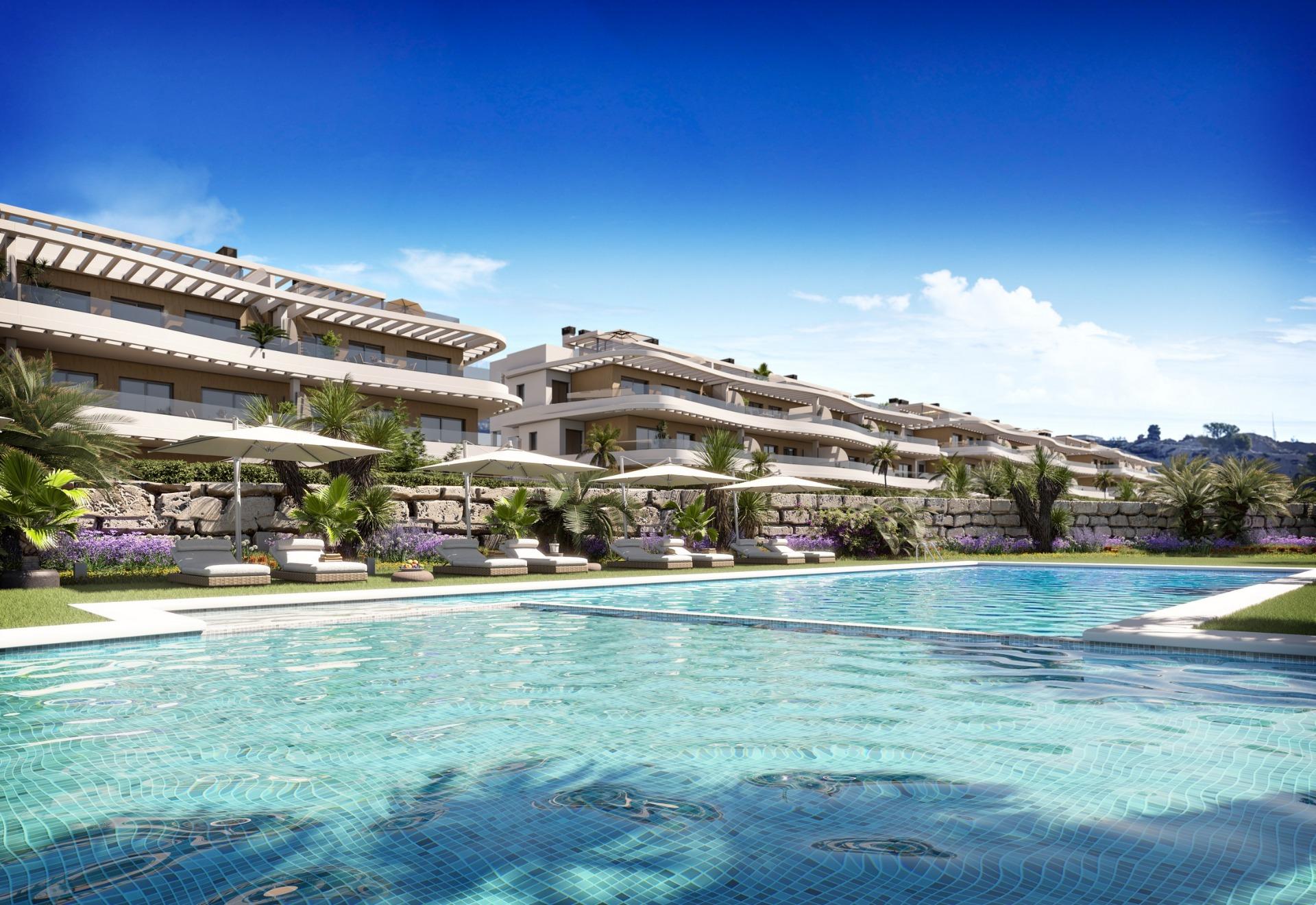 Appartements et villas de luxe neufs avec vue panoramique sur la mer à Finestrat
