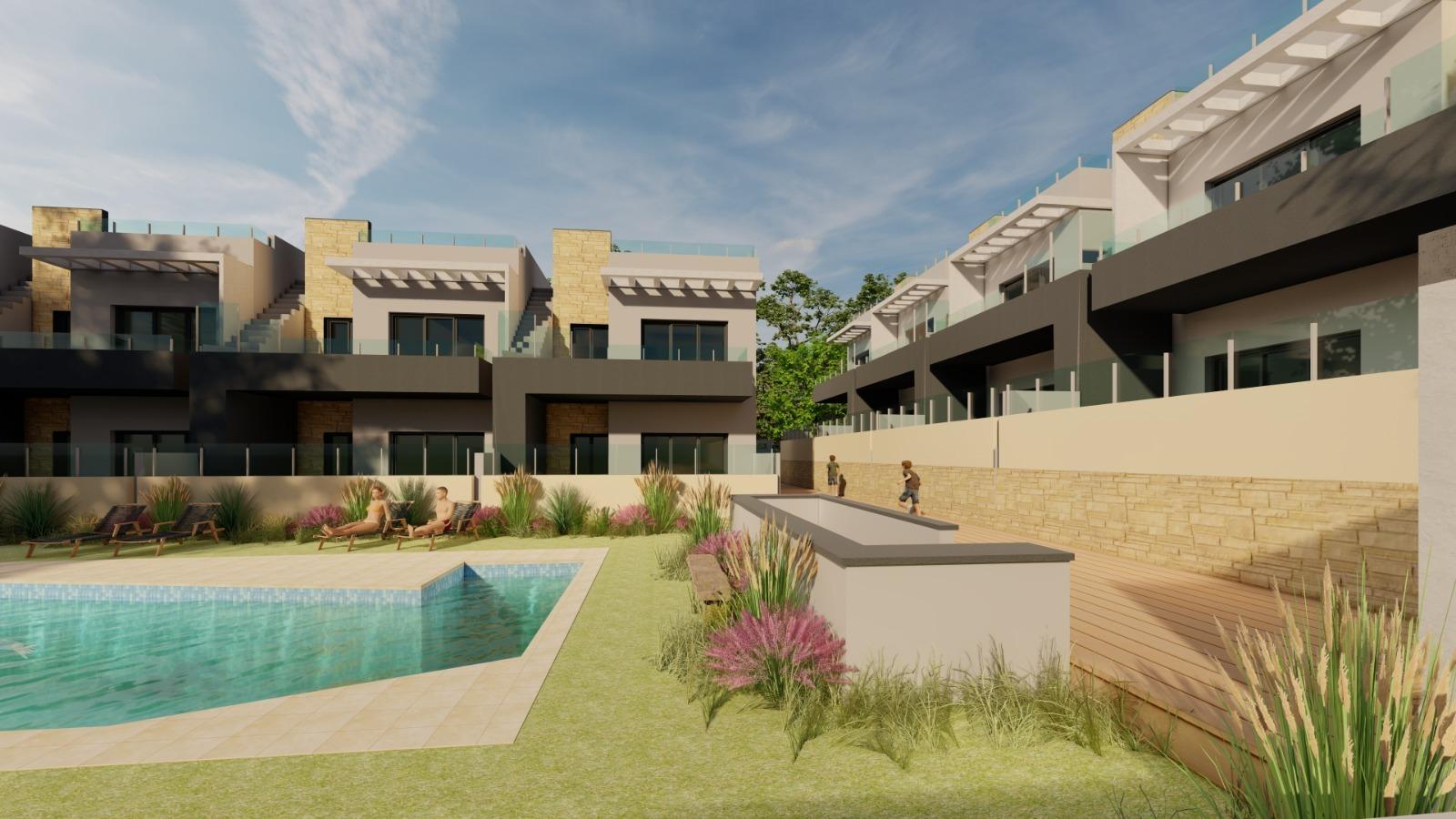 Nowe bungalowy na sprzedaż w Bigastro Nowoczesne życie na południowym wybrzeżu Costa Blanca