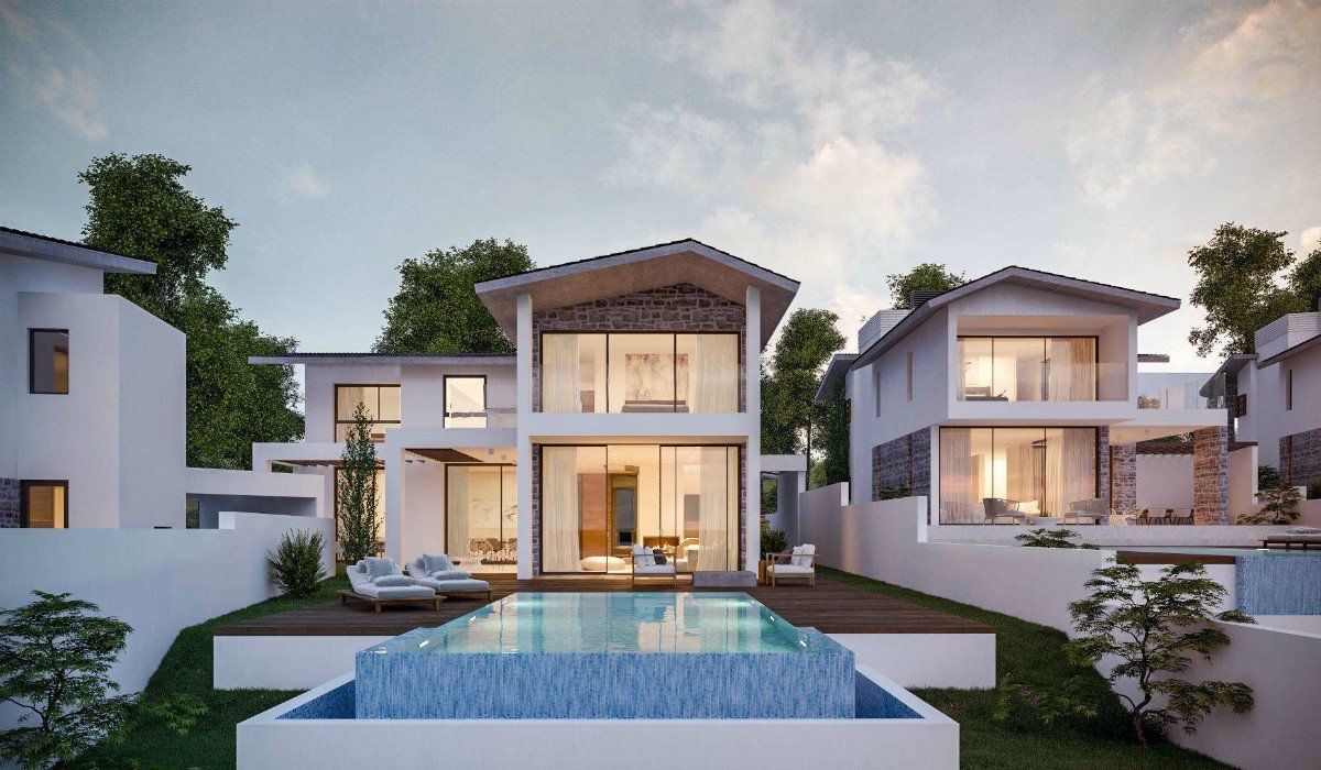 OLEA RESIDENCES VILLAS – Виллы с видом на море на Кипре