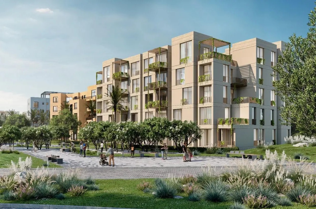 Nowoczesne miasto przyszłości w Egipcie