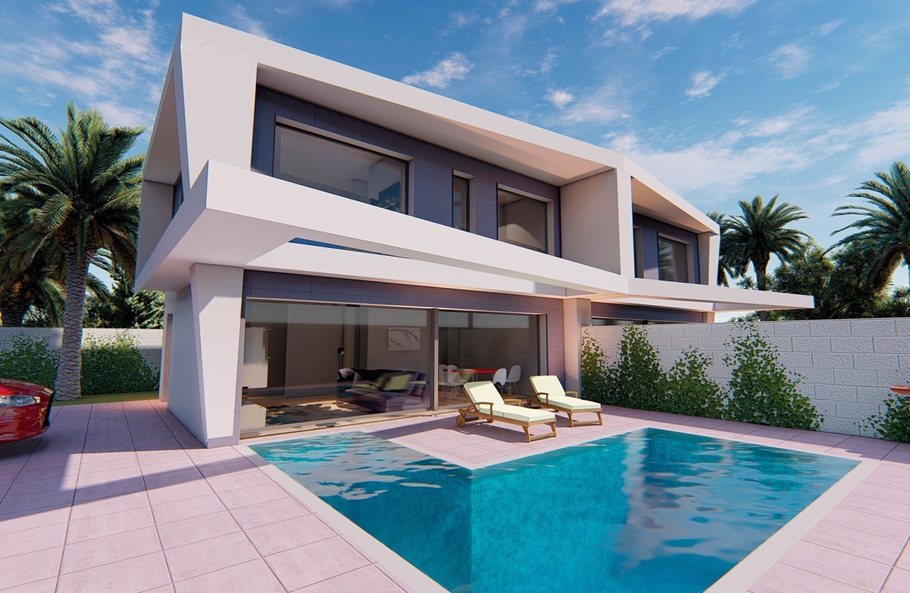 NOWA BLIŹNIACZA WILLA Z BASENEM