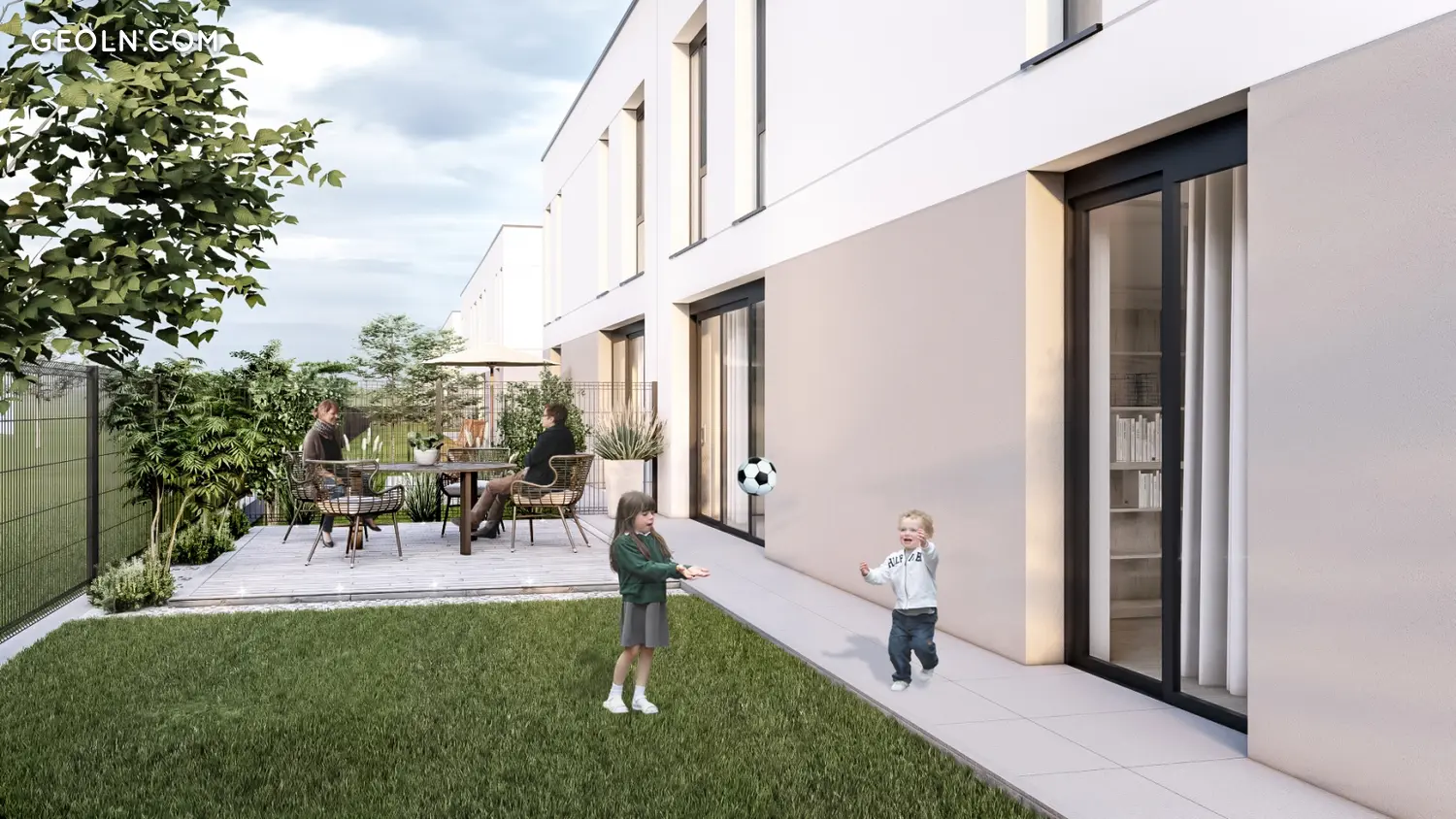 Jelšin Gaj – an intimate residential area of family homes in Ljubljana