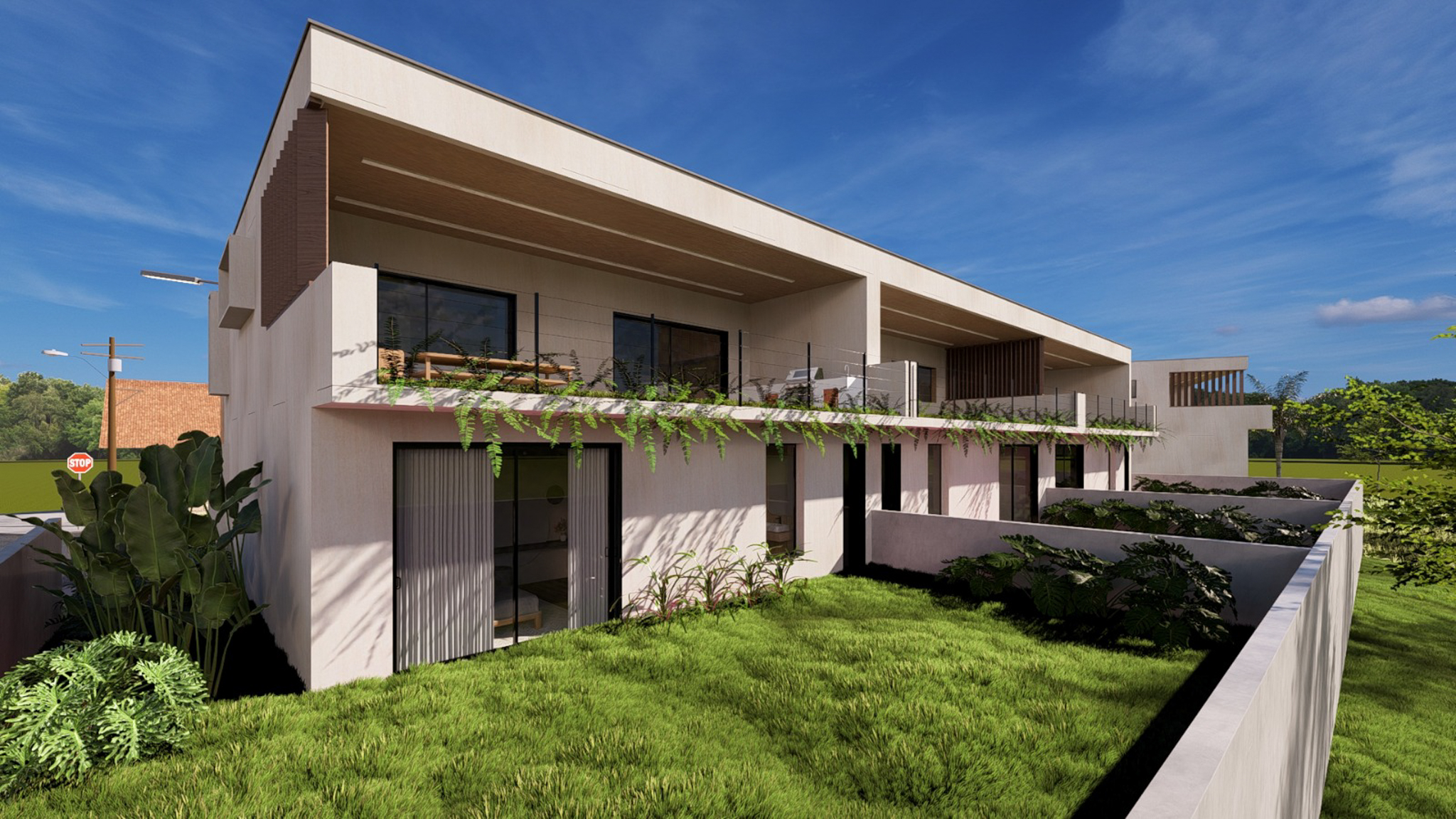 NACHHALTIGE 2-SCHLAFZIMMER-VILLA AUS BRETTSPERRHOLZ (CLT)