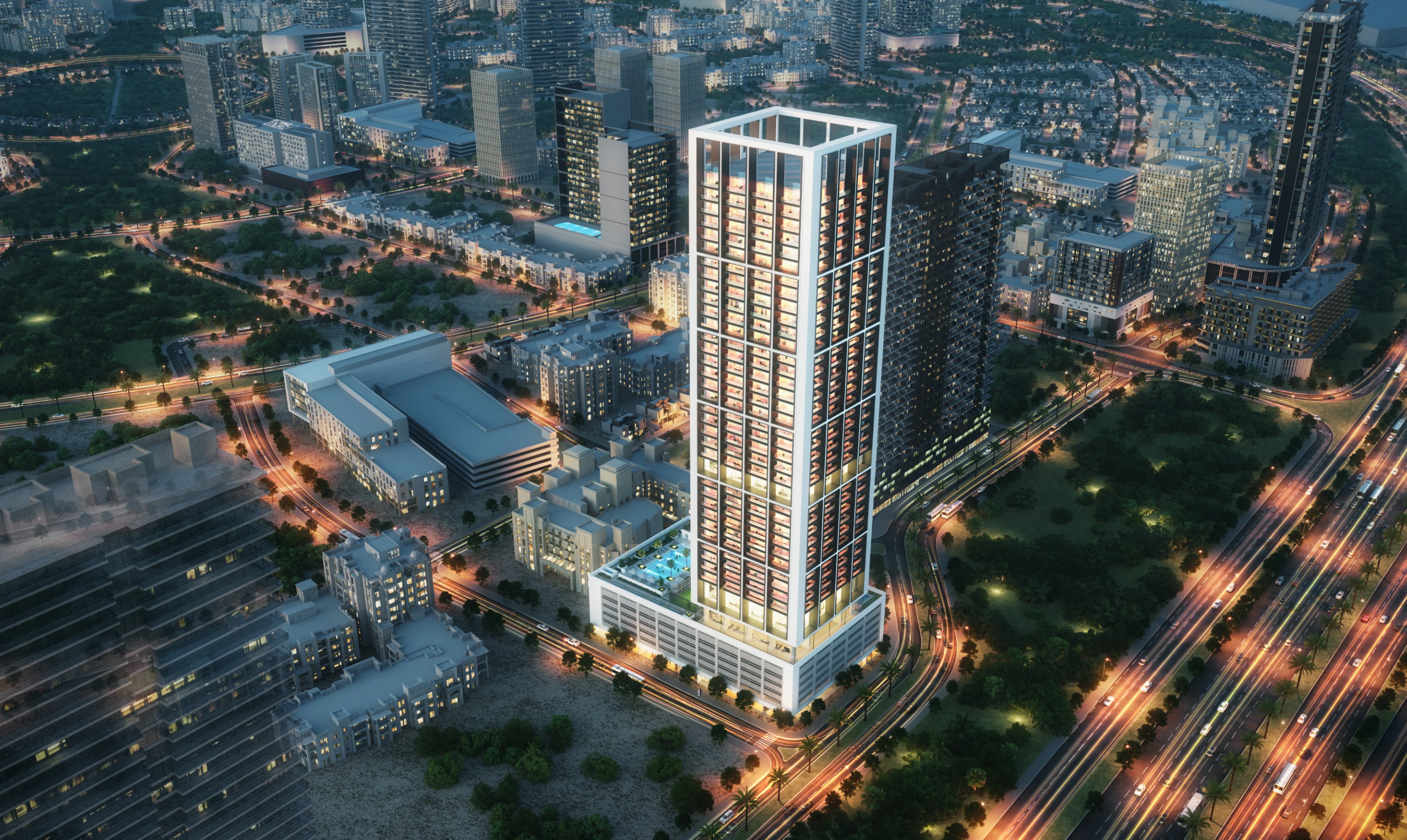 Nowoczesna inwestycja mieszkaniowa w Dubaju